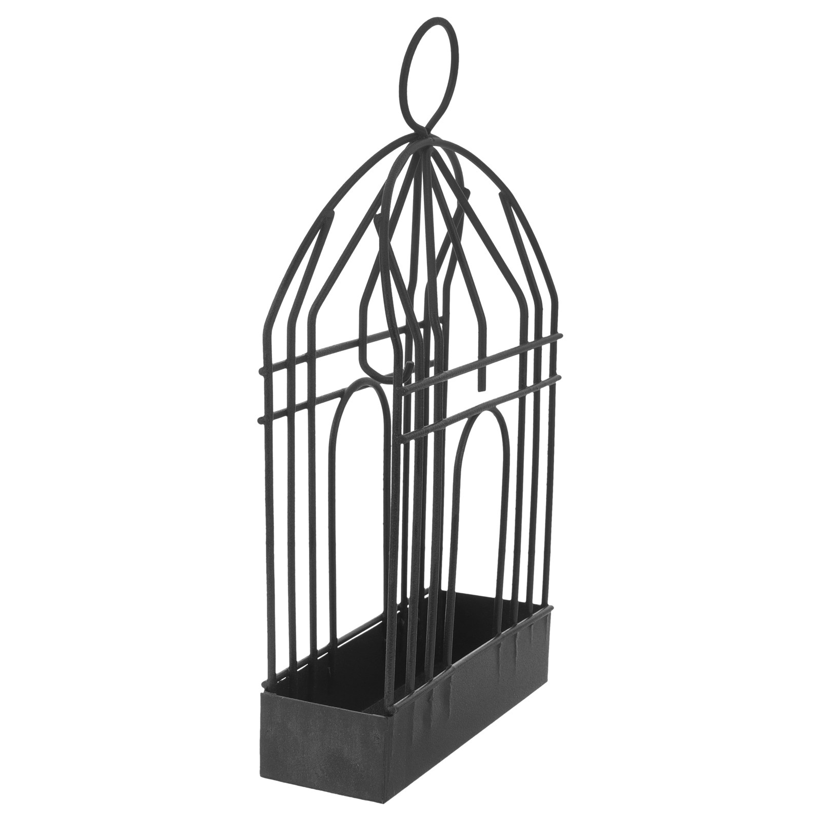 Incense Holder - Black Retro Iron Birdcage Bracket Incense