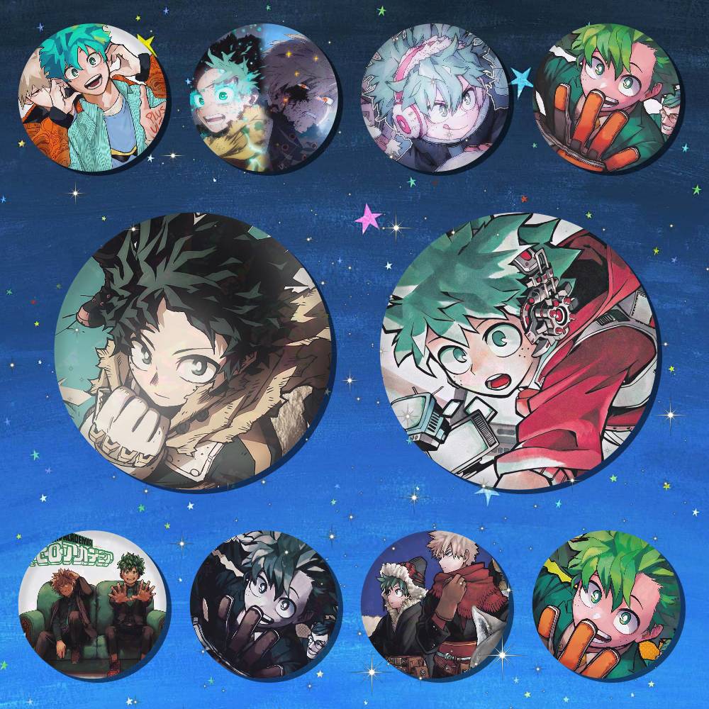 Furoshiki - A-Midoriya Izuku Bakugou Katsuki Anime Round