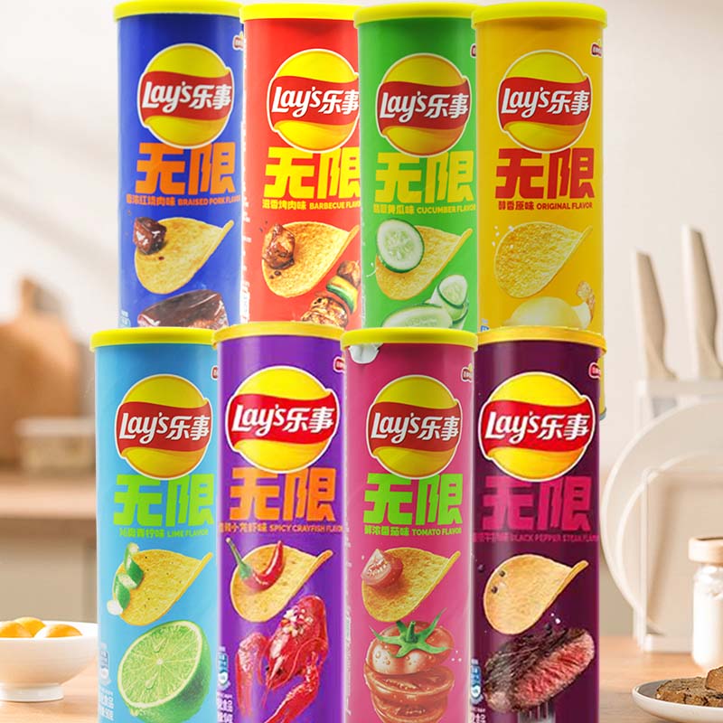 Japanese Snacks - Lay's Potato Chips 3.18oz(90g)*3 bottles Leisure