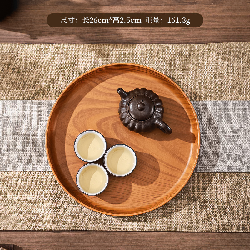 1PC Plastic Round Dessert Plat - Japanese Snacks ulasan dan harga