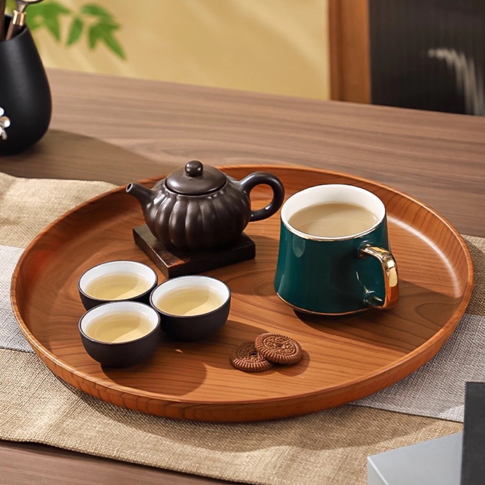 1PC Plastic Round Dessert Plat - Japanese Snacks ulasan dan harga