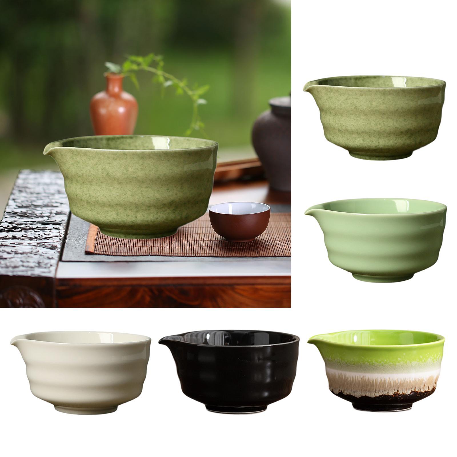 Ceramic Matcha Bowl with Spout - Japanese Tea ulasan dan harga