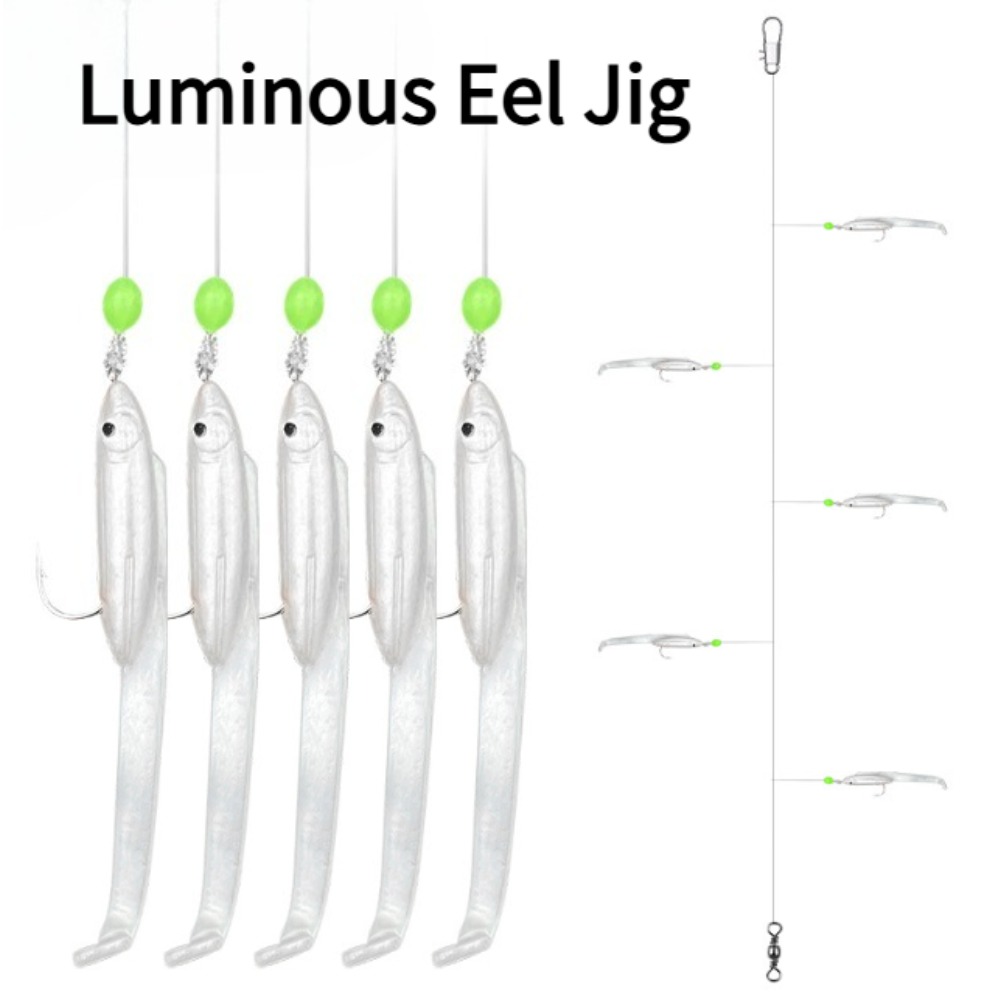 1 Set Cluster Soft Lure Lumino - Furoshiki ulasan dan harga