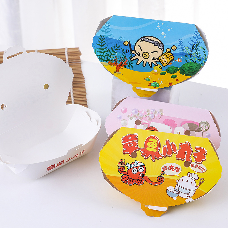100Pcs Disposable Cartoon Octo - Japanese Snacks ulasan dan harga