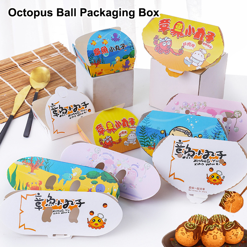 100Pcs Disposable Cartoon Octo - Japanese Snacks ulasan dan harga