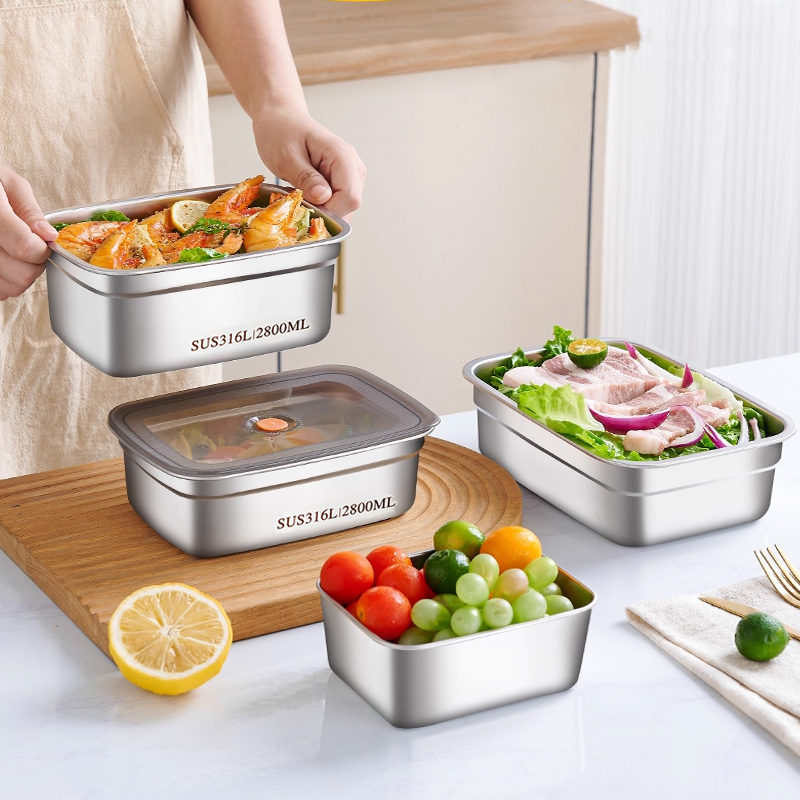 Food Grade 316 Stainless Steel - Bento Box ulasan dan harga