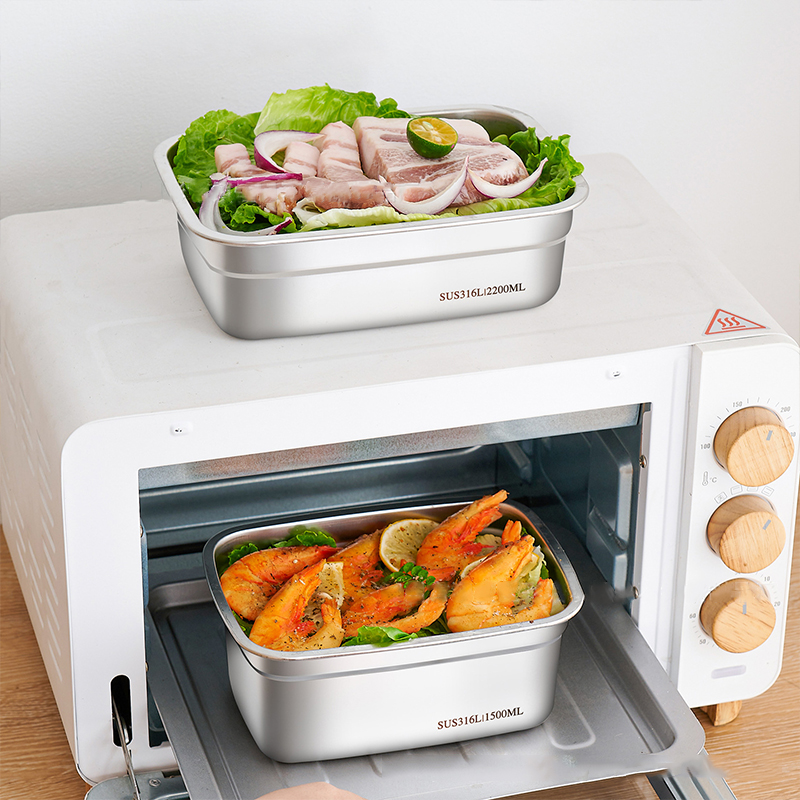 Food Grade 316 Stainless Steel - Bento Box ulasan dan harga