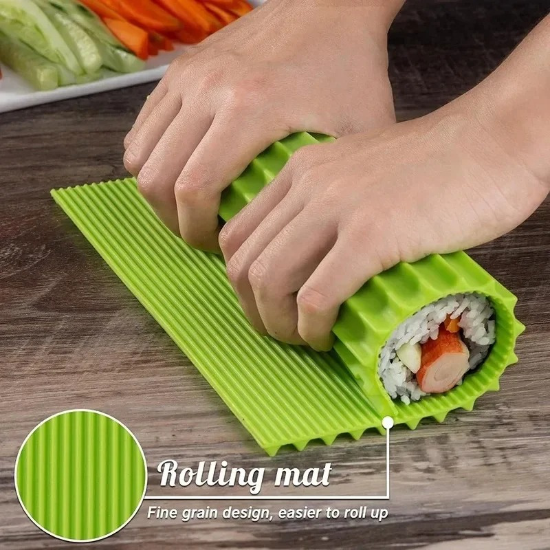 Reusable Silicone Sushi Roller - Sushi Making Kit ulasan dan harga