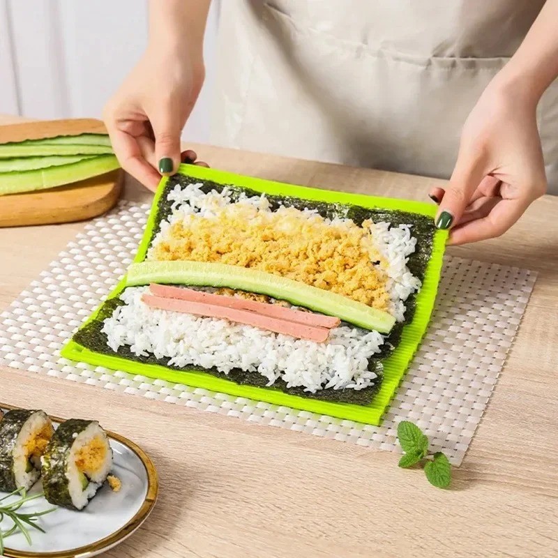 Reusable Silicone Sushi Roller - Sushi Making Kit ulasan dan harga
