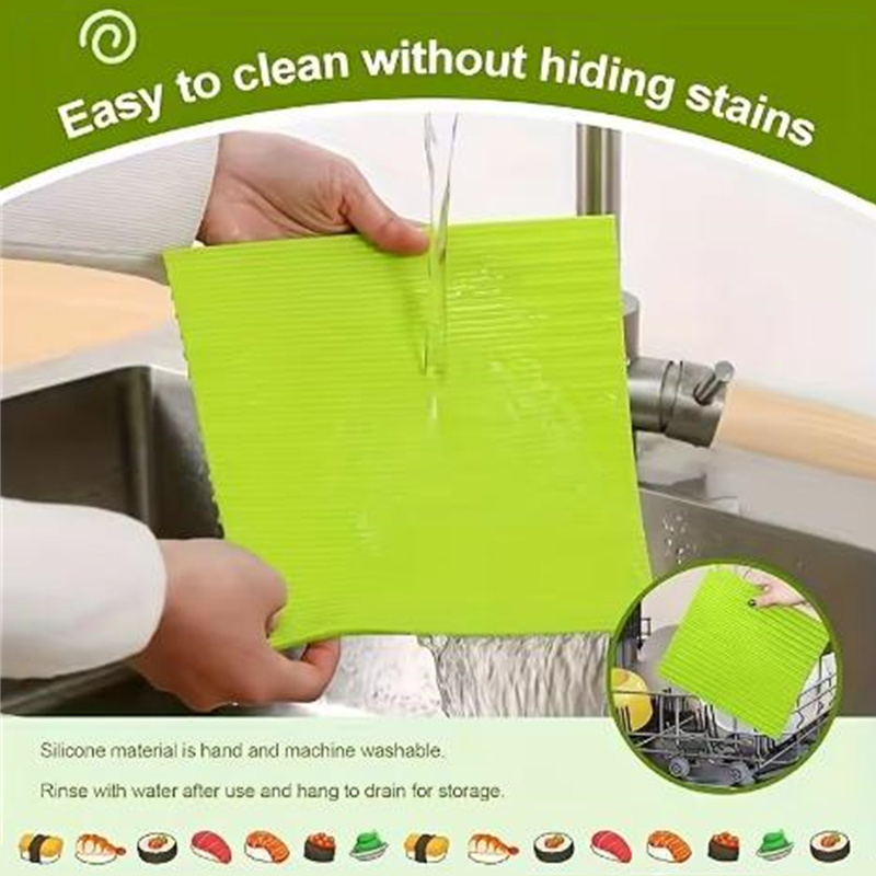 Reusable Silicone Sushi Roller - Sushi Making Kit ulasan dan harga