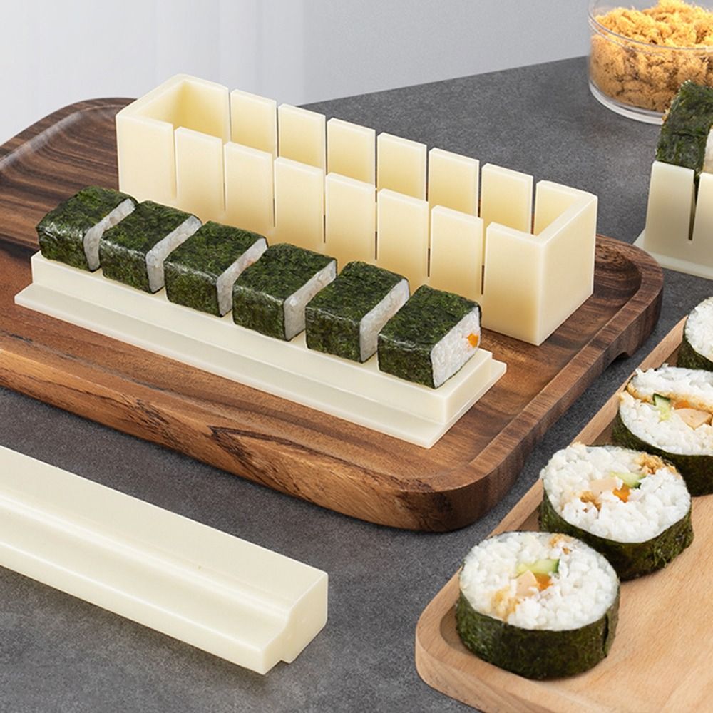 3pcs/set Plastic Sushi Maker E - Sushi Making Kit ulasan dan harga