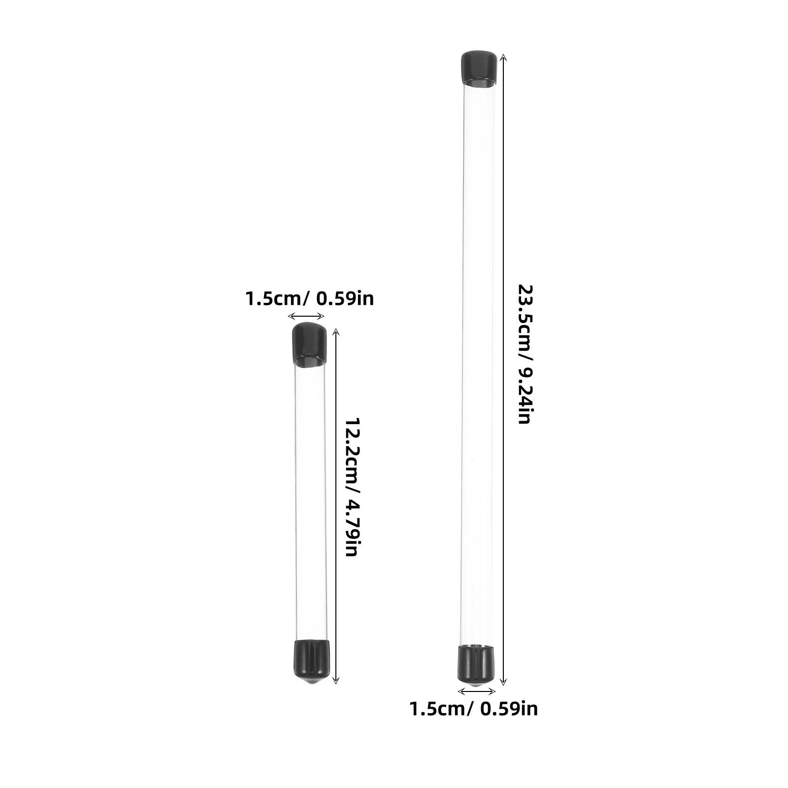 4Pcs Clear Plastic Incense Sti - Incense Holder ulasan dan harga