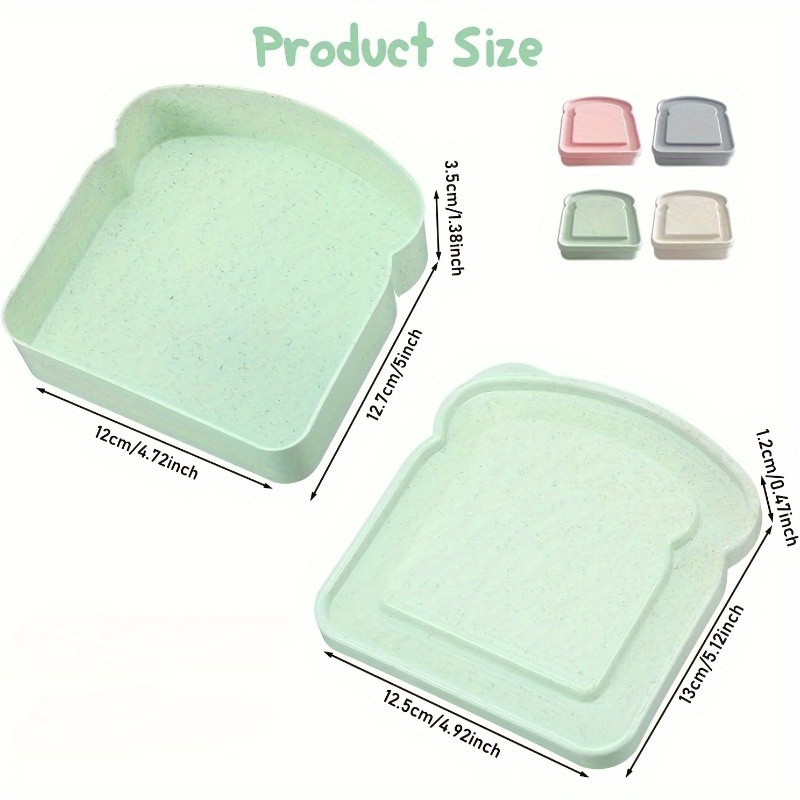 1pc Bento Boxes, Sandwich Cont - Bento Box ulasan dan harga