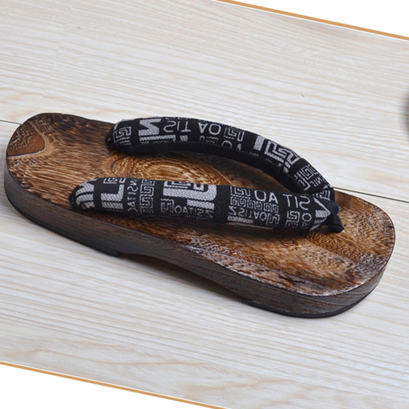 Unisex Wooden Paulownia Ninja  - Geta Wooden Sandal ulasan dan harga