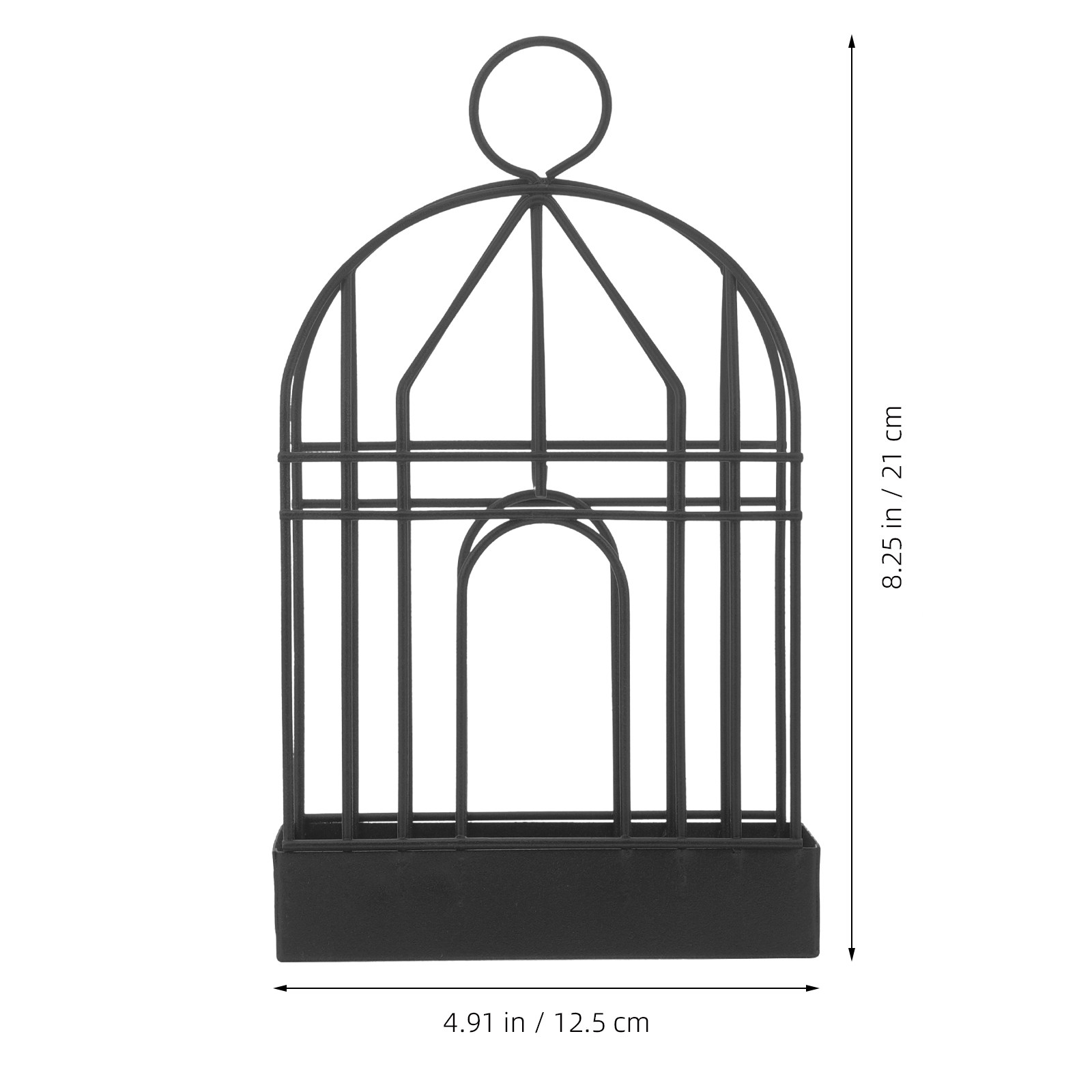 Black Retro Iron Birdcage Brac - Incense Holder ulasan dan harga