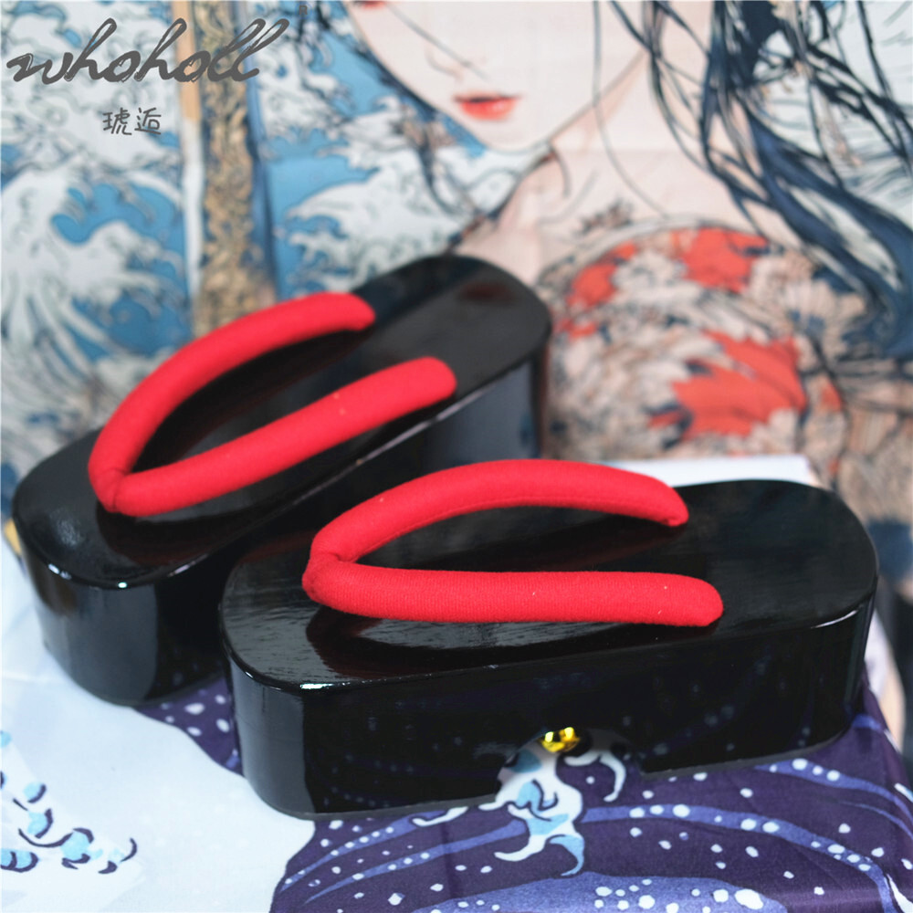 Summer Women Flip Flops Japane - Geta Wooden Sandal ulasan dan harga