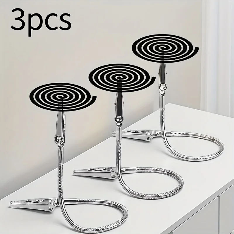 3Pcs Mosquito Coil Holder Clip - Incense Holder ulasan dan harga