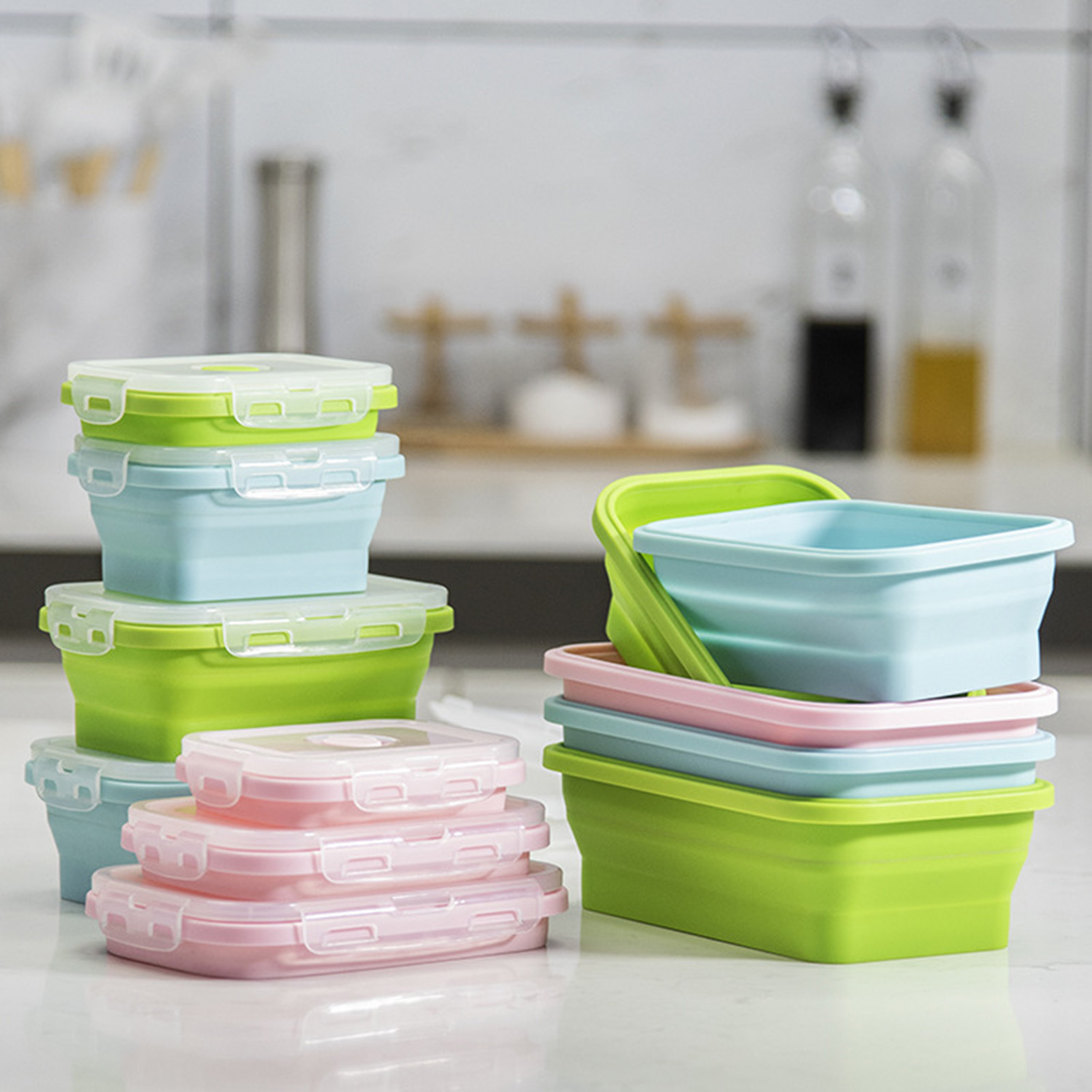 Silicone Lunch Box Food Grade  - Bento Box ulasan dan harga