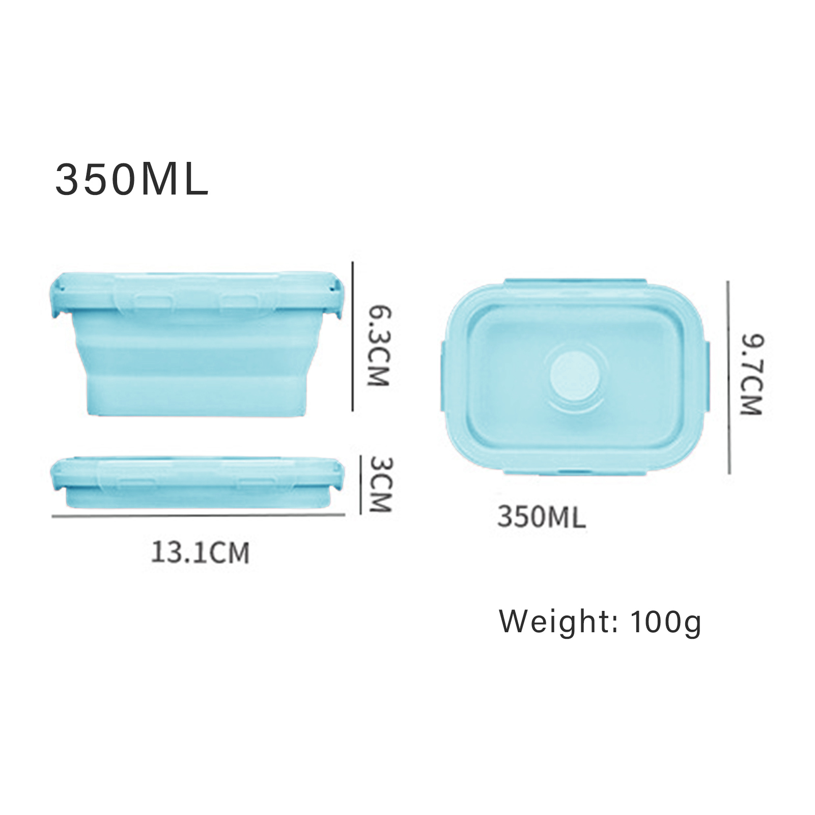Silicone Lunch Box Food Grade  - Bento Box ulasan dan harga