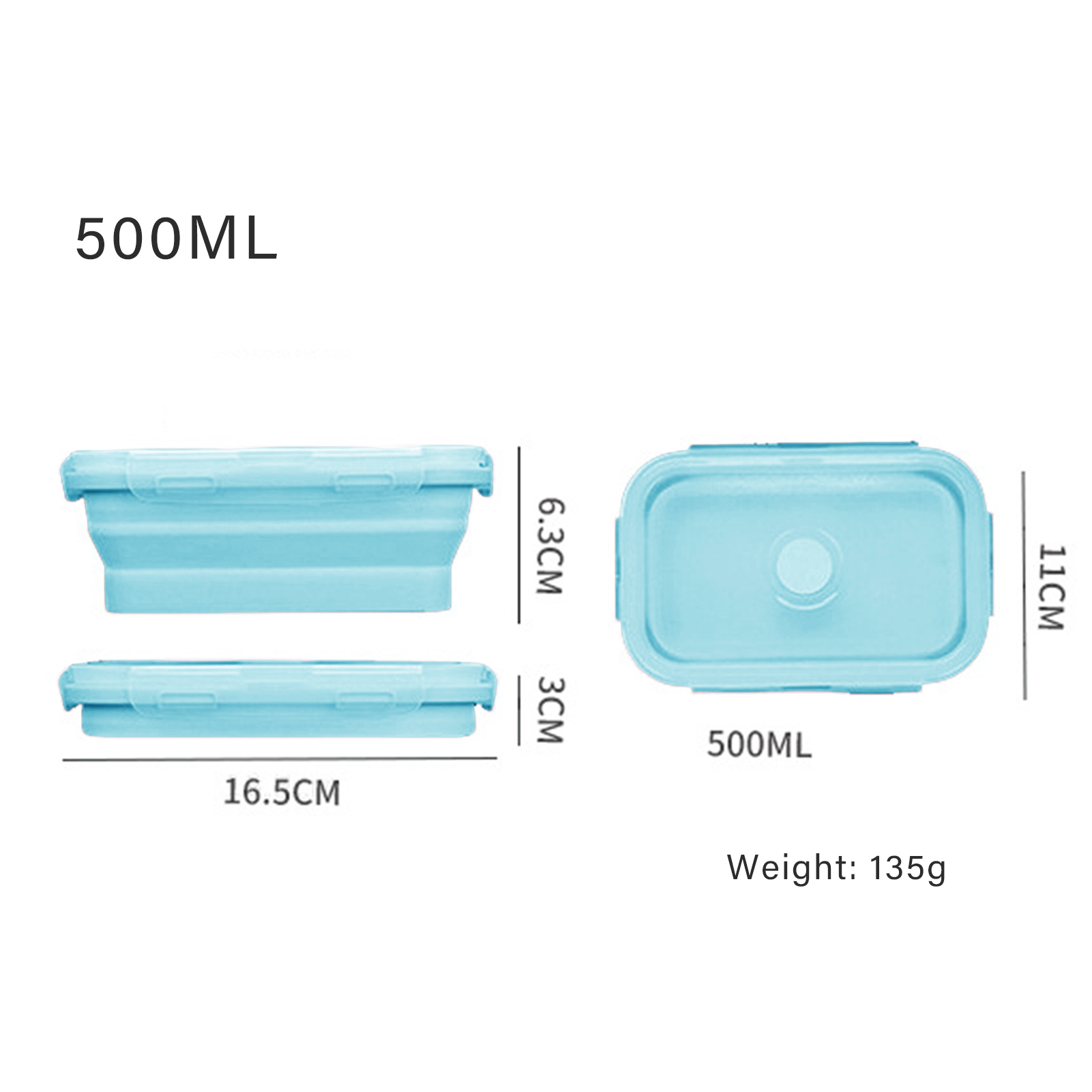 Silicone Lunch Box Food Grade  - Bento Box ulasan dan harga