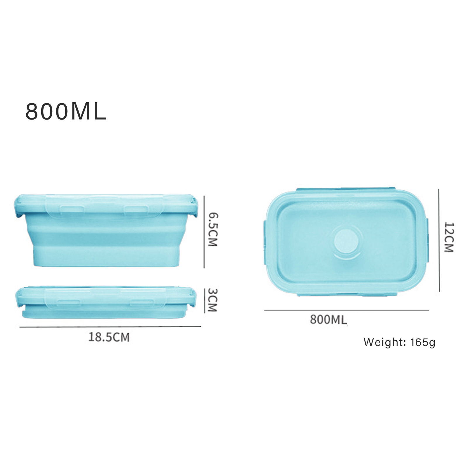 Silicone Lunch Box Food Grade  - Bento Box ulasan dan harga