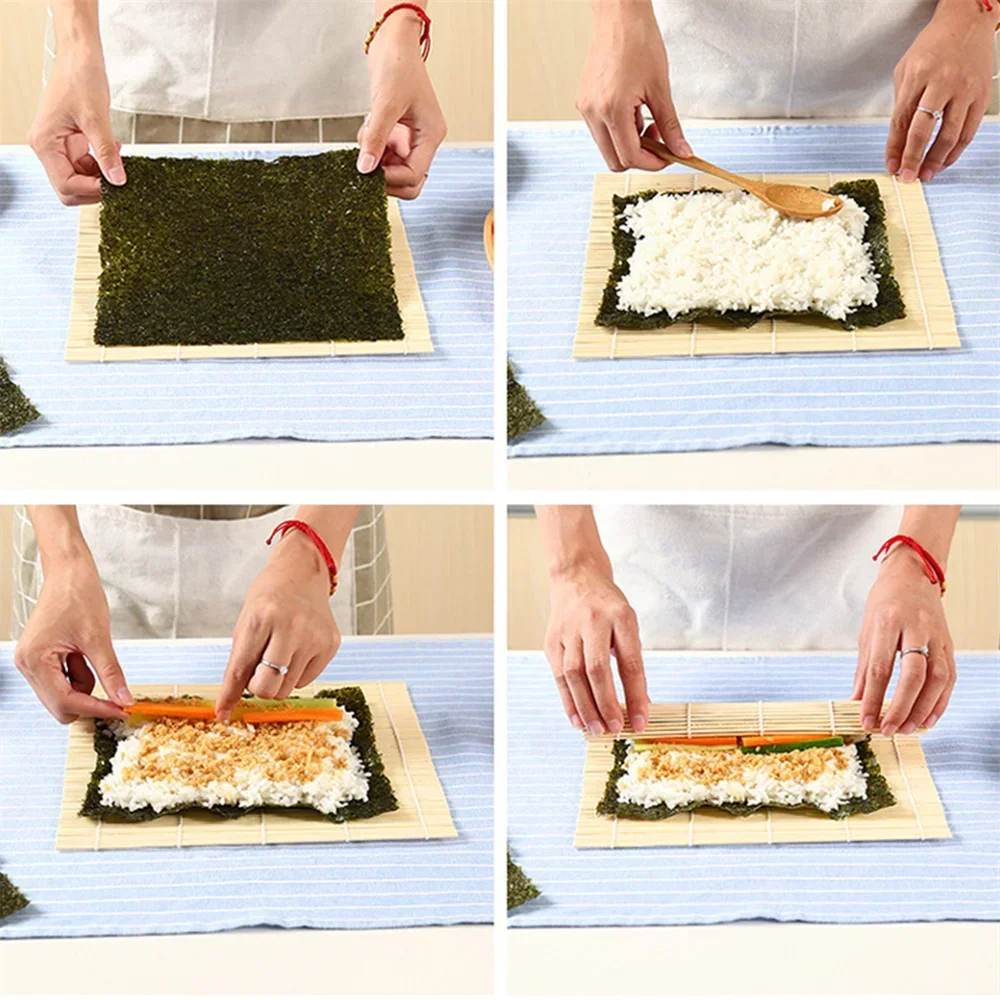 Exquisite Bamboo Sushi Mat wit - Sushi Making Kit ulasan dan harga