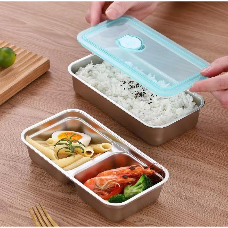Portable Stainless Steel Fresh - Bento Box ulasan dan harga