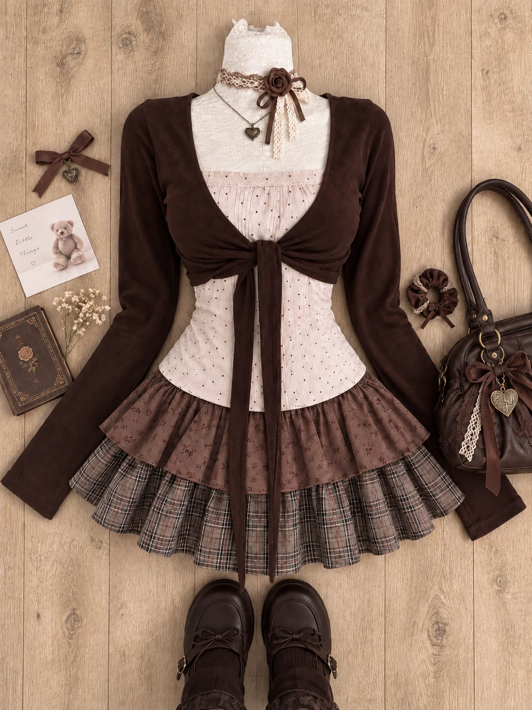 Y2K American Vintage Women Two - Matcha ulasan dan harga