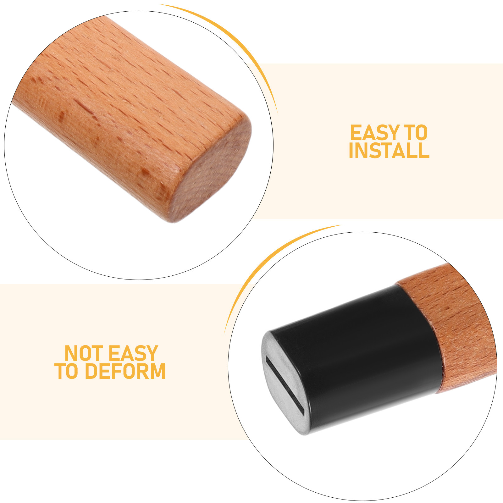 4Pcs Japanese Knife Handle Woo - Japanese Knife ulasan dan harga