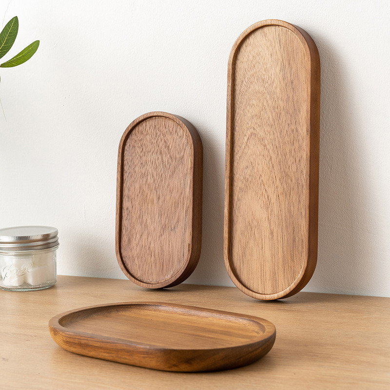 Tableware Solid Wood Dessert P - Japanese Snacks ulasan dan harga