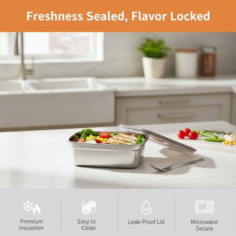 Stainless Steel Camping Lunch  - Bento Box ulasan dan harga