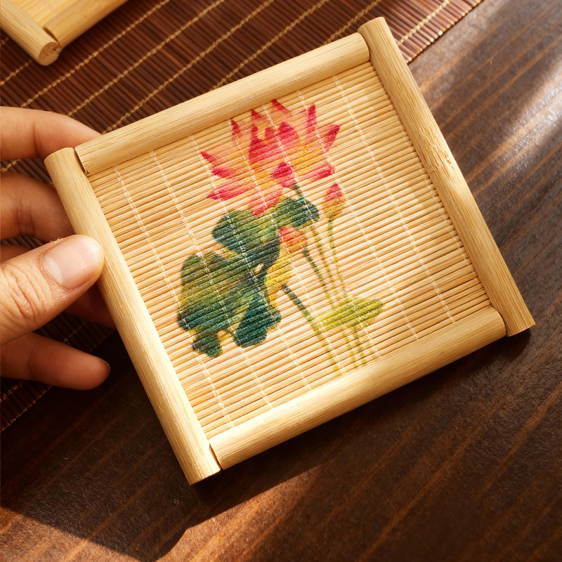 Set of 5 Natural Bamboo Tea Cu - Japanese Tea ulasan dan harga