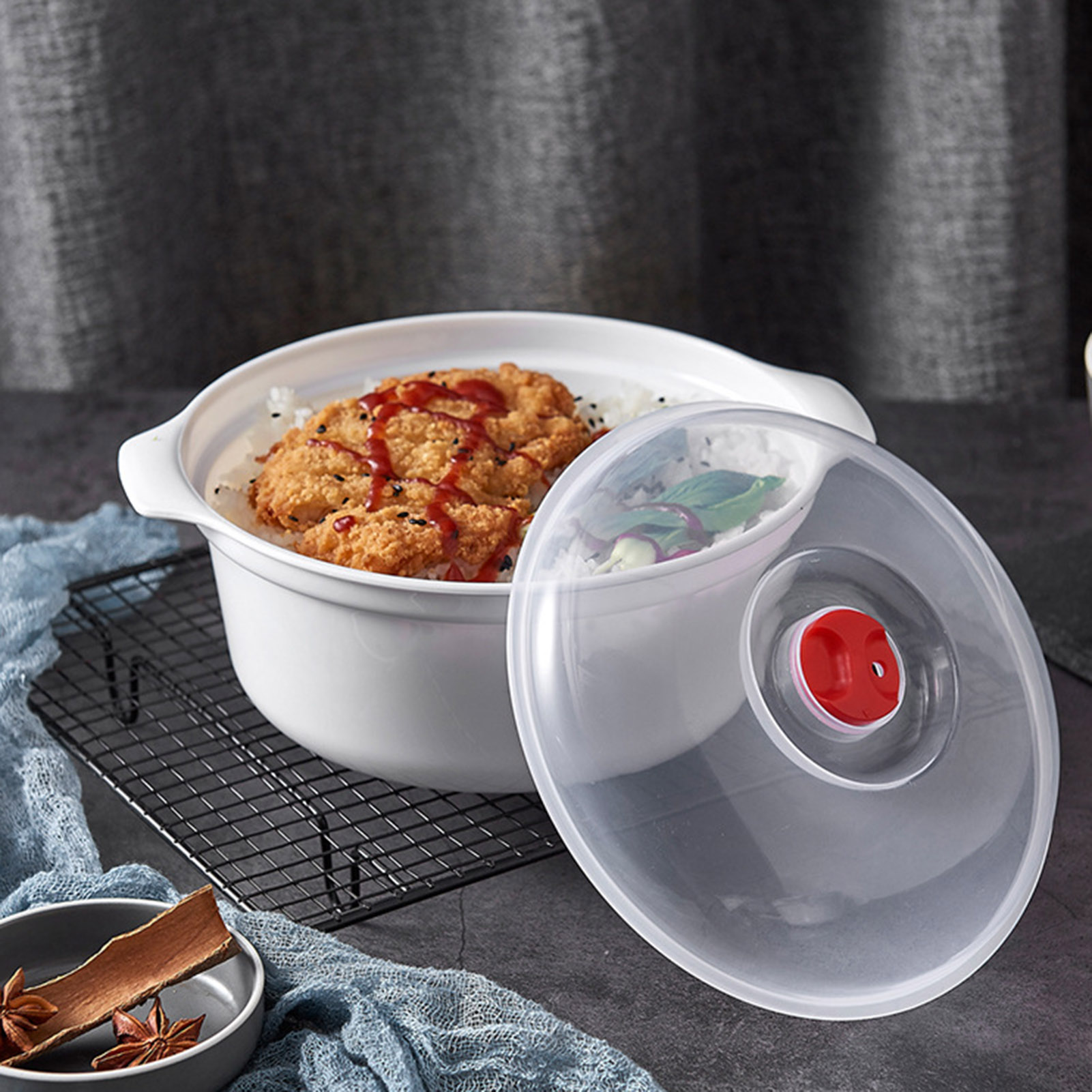 Professional Lunch Box Round F - Bento Box ulasan dan harga