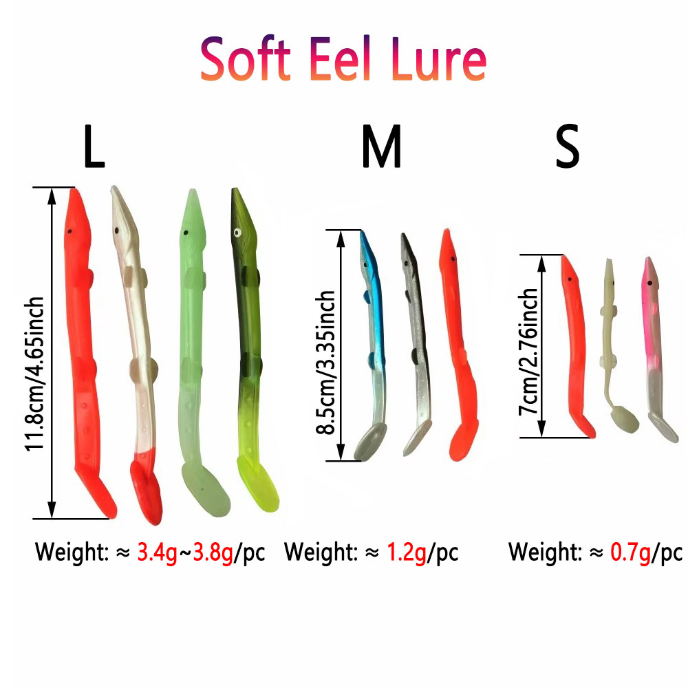 8pcs Soft Plastic Bait Fish Sa - Furoshiki ulasan dan harga