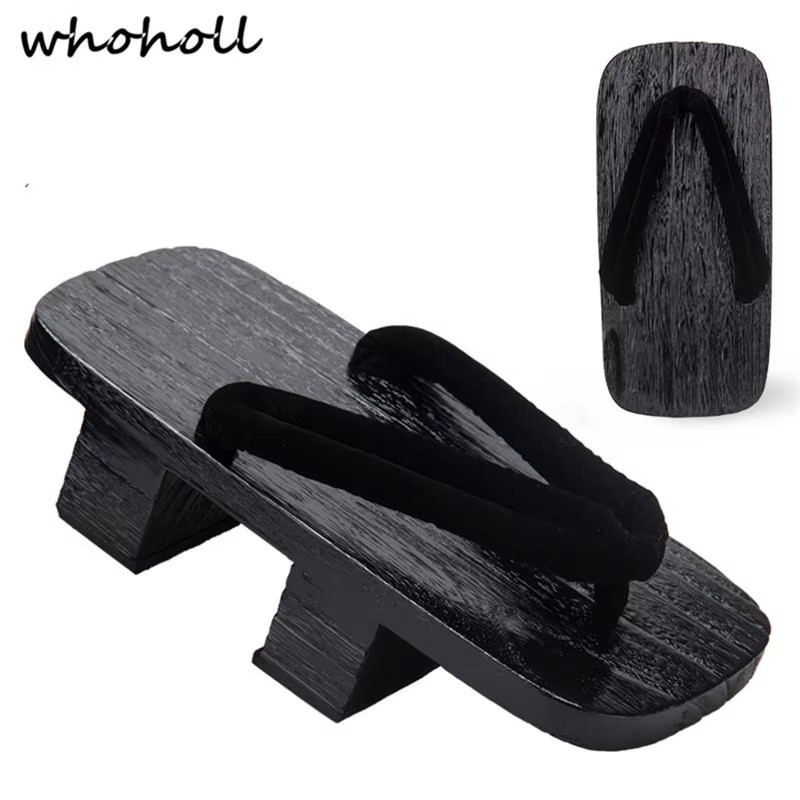 Whoholl Jiraiya Cosplay Japane - Geta Wooden Sandal ulasan dan harga