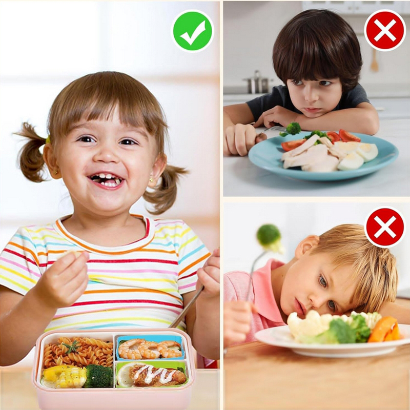 8PCS Silicone Lunch Box Divide - Bento Box ulasan dan harga