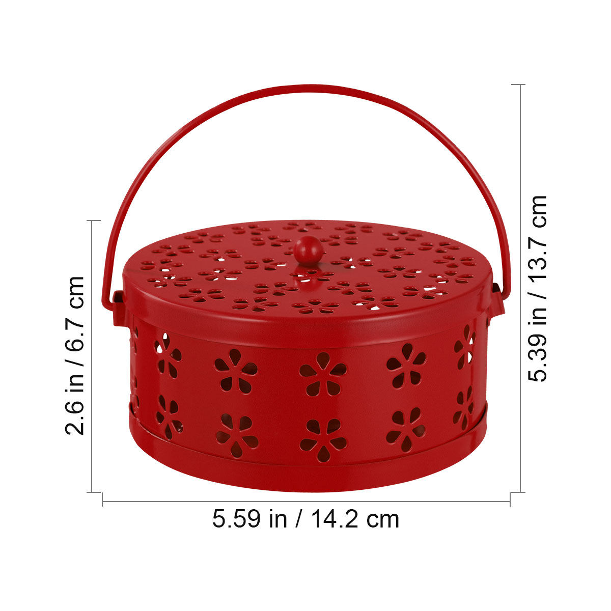 Box Fireproof Metal Retro Holl - Incense Holder ulasan dan harga
