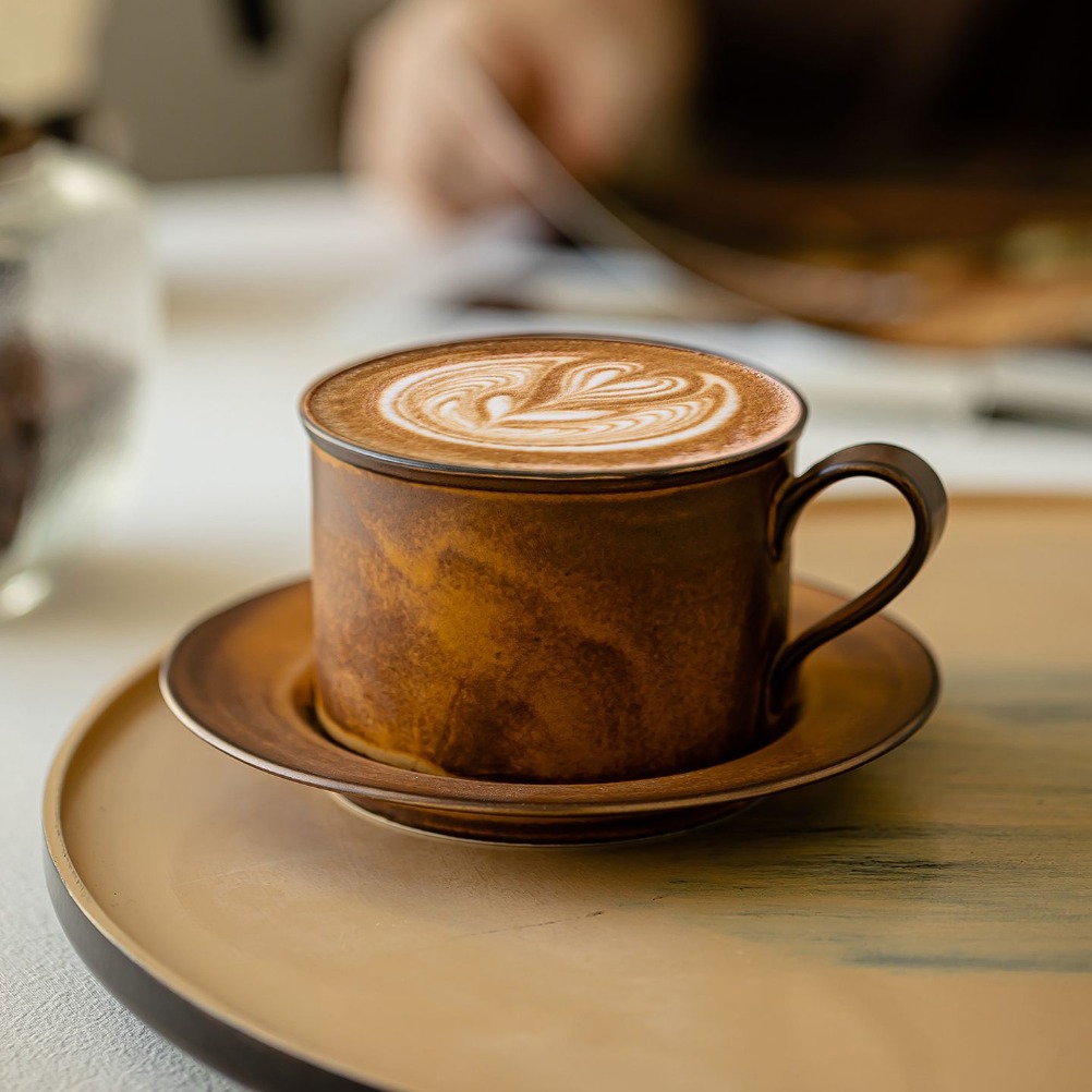 Japanese Retro Coffee Cup and  - Japanese Pottery ulasan dan harga
