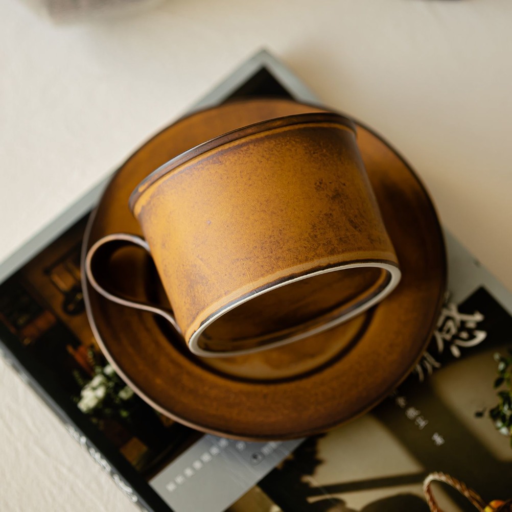 Japanese Retro Coffee Cup and  - Japanese Pottery ulasan dan harga