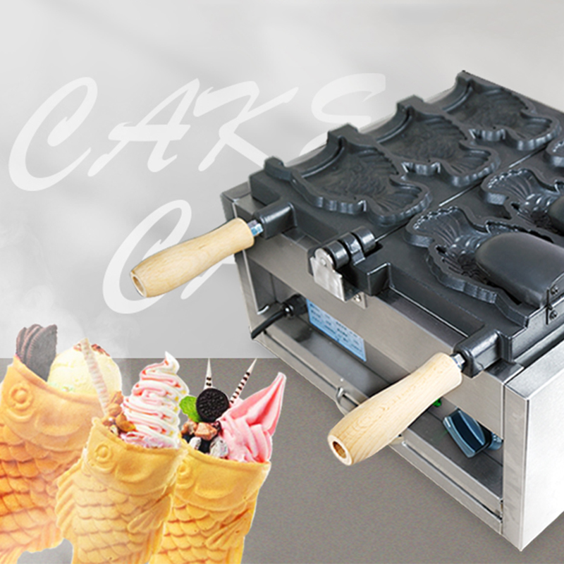 Commercial taiyaki machine 3-h - Japanese Snacks ulasan dan harga