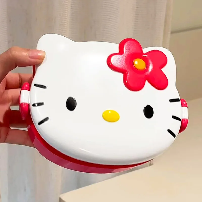 Cute Hello Kitty Shaped Lunch  - Japanese Snacks ulasan dan harga