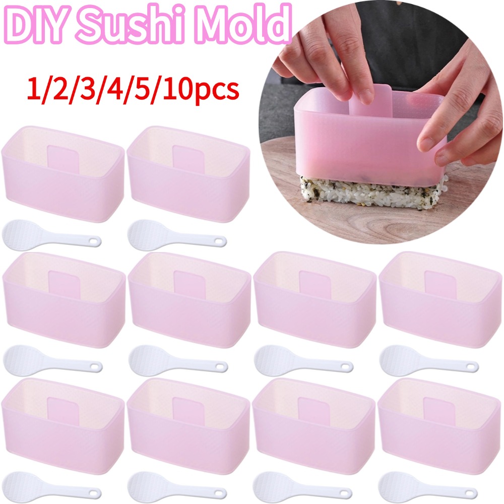 DIY Sushi Mold Maker New Food  - Sushi Making Kit ulasan dan harga