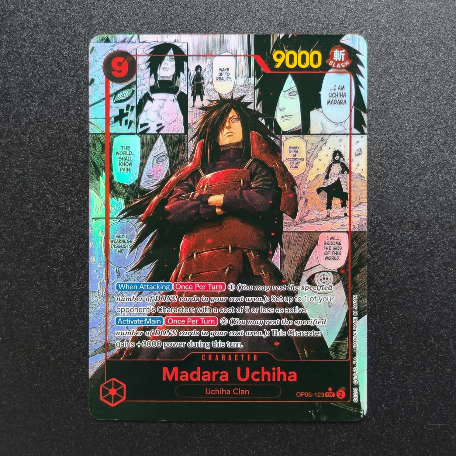 DIY Madara Uchiha Itachi Obito - Japanese Fan ulasan dan harga